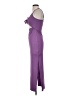 Lyaner Purple Cocktail Dress Size S - photo 5