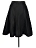 JS Collections 100% Polyester Solid Black Formal Skirt Size 14 - photo 2