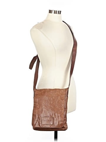 Cole Haan Leather Messenger (view 2)