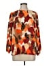 Unbranded Orange 3/4 Sleeve Blouse Size M - photo 1