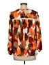 Unbranded Orange 3/4 Sleeve Blouse Size M - photo 2