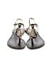 Tory Burch 100% Leather Gold Brown Sandals Size 6 - photo 2
