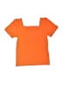 Unbranded Solid Orange Short Sleeve T-Shirt Size 120 cm / US 6X - photo 1