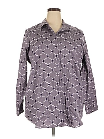 Coldwater Creek 3/4 Sleeve Button-Down Shirt (view 1)