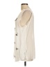 Guess 100% Polyester Ivory Sleeveless Blouse Size L - photo 5
