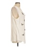 Guess 100% Polyester Ivory Sleeveless Blouse Size L - photo 4