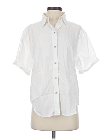 Denim Forum Short Sleeve Blouse (view 1)