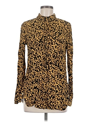 Ganni Long Sleeve Blouse (view 1)