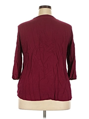 Faded Glory 3/4 Sleeve Blouse (view 2)