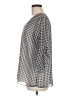Calvin Klein 100% Polyester Gray 3/4 Sleeve Blouse Size M - photo 5