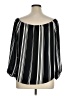 DR2 100% Polyester Black 3/4 Sleeve Blouse Size L - photo 2