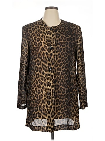 Leslie Fay Long Sleeve Blouse (view 1)