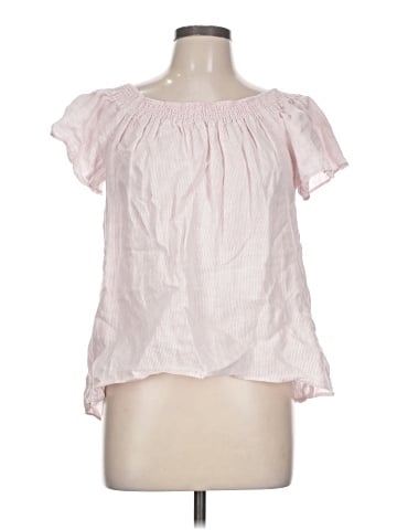 Saks Fifth Avenue Short Sleeve Blouse (view 1)