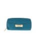 MICHAEL Michael Kors 100% Leather Teal Blue Leather Wallet One size - photo 1