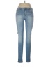 Divided by H&M Solid Blue Jeans Size 12 - photo 1