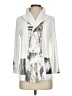 Joseph Ribkoff Graphic White Raincoat Size S - photo 1