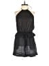 Zimmermann 100% Cotton Solid Black Romper Size 4 (0) - photo 1