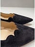 Prada 100% Suede Black Heels Size EU 37 1/2 - photo 4