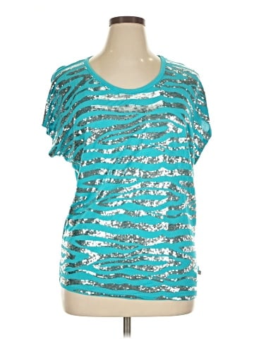 MICHAEL Michael Kors Short Sleeve Top (view 1)