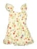 Old Navy 100% Cotton Floral Ivory Dress Size 8 - photo 2