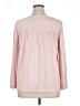 Gloria Vanderbilt Pink Long Sleeve Blouse Size XL - photo 2