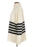 Francesca's 100% Acrylic Stripes Ivory Turtleneck Sweater Size L - photo 5