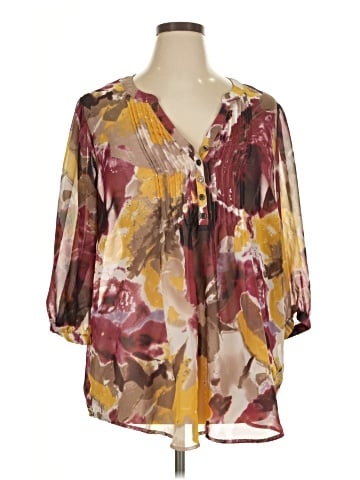Nicole Miller New York 3/4 Sleeve Blouse (view 1)
