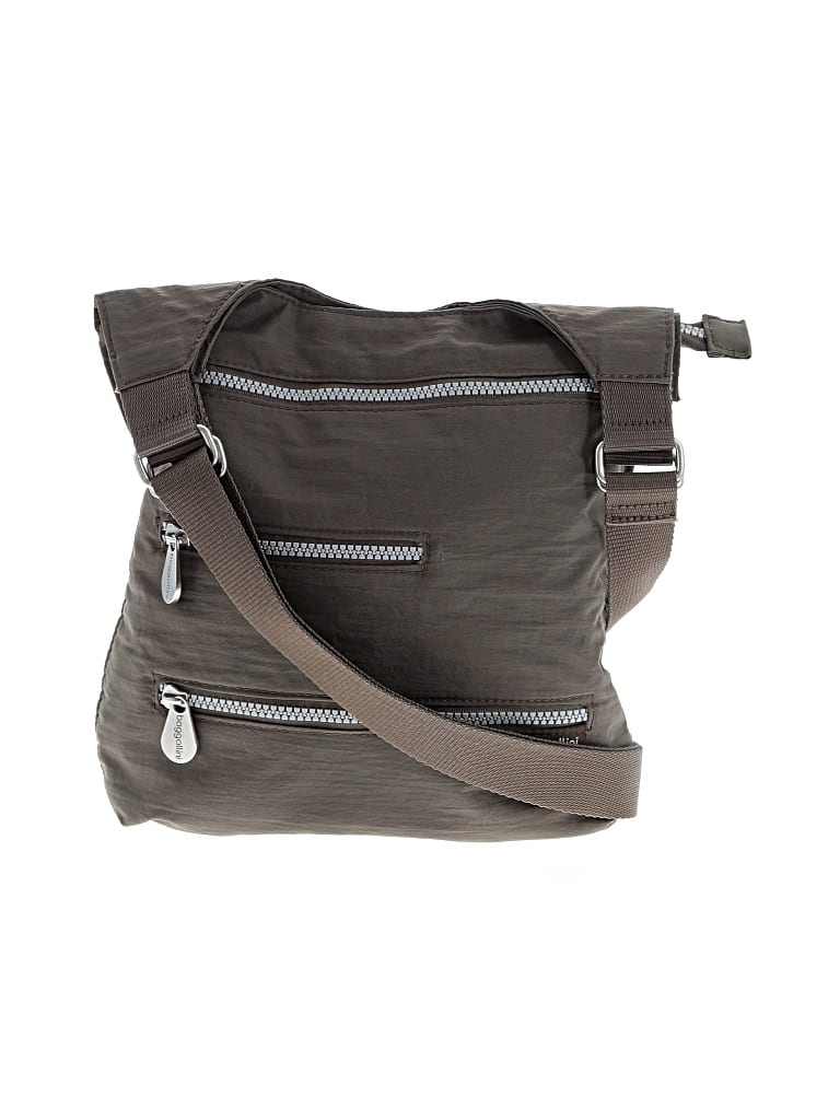 Pre-owned Baggallini Crossbody Bag In Gray