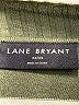 Lane Bryant Stripes Green Pullover Sweater Size 22 - 24 Plus - photo 6