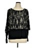 Michael Tyler 100% Polyester Black 3/4 Sleeve Blouse Size XL - photo 1