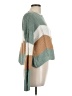 Full Circle Trends With Love 100% Acrylic Chevron-herringbone Teal Pullover Sweater Size L - photo 4