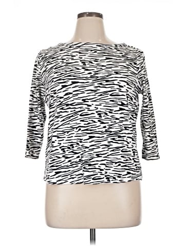 Charter Club 3/4 Sleeve T-Shirt (view 1)
