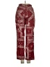 OVERLOVER 100% Cotton Paisley Red Casual Pants Size S (estimated) - photo 2