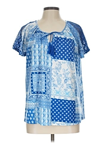 Absolutely Famous Short Sleeve Blouse (view 1)