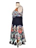 Nine West Paisley Blue Casual Dress Size 12 - photo 5
