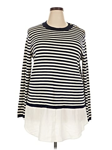 Lauren by Ralph Lauren Wool Pullover Sweater (view 1)