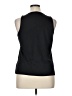 Ann Taylor Black Sleeveless Top Size XL - photo 2