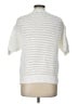 Ann Taylor White Short Sleeve Top Size L - photo 2