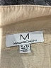 M Magaschoni Ivory 3/4 Sleeve Button-Down Shirt Size XL - photo 7