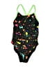 TYR Graphic Black One Piece Swimsuit Size M (estimated) - photo 1
