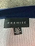 PREMISE Polka Dots Blue Cardigan Size S - photo 7