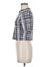 Topshop Blue Short Sleeve Top Size 8 - photo 5