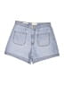 Universal Thread 100% Cotton Blue Denim Shorts Size 6 - photo 1
