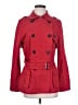 J. Peterman 100% Cotton Red Coat Size S - photo 1