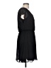 Lush 100% Polyester Solid Black Cocktail Dress Size L - photo 4