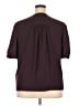 Calvin Klein 100% Polyester Burgundy Short Sleeve Blouse Size 2X - photo 2