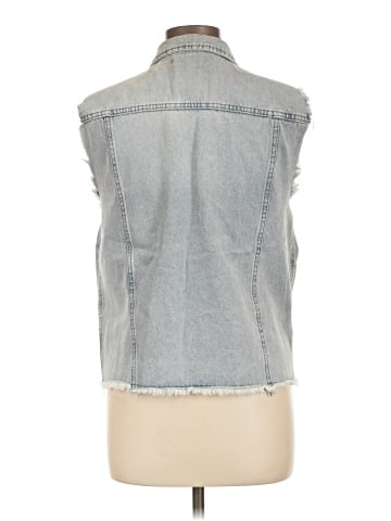 Karen Kane Denim Vest (view 2)