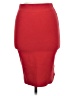 Chocolate Solid Red Formal Skirt Size M - photo 2