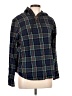 L.L.Bean 100% Cotton Plaid Blue Fleece Size L - photo 1
