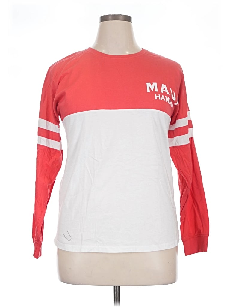 Pre-owned Exist Long Sleeve T-shirt In Red